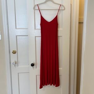 reformation maxi/long midi dress